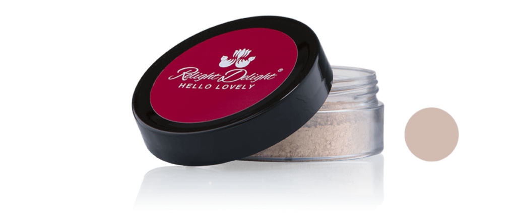 Relight Delight Mineralpuder ge helle Haut, Naturkosmetik Puder