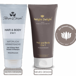 Hair & Body – Shower & Shampoo Männer