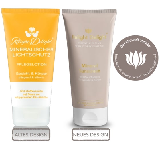 Relight Delight Sonnencreme mineralisch natürlich