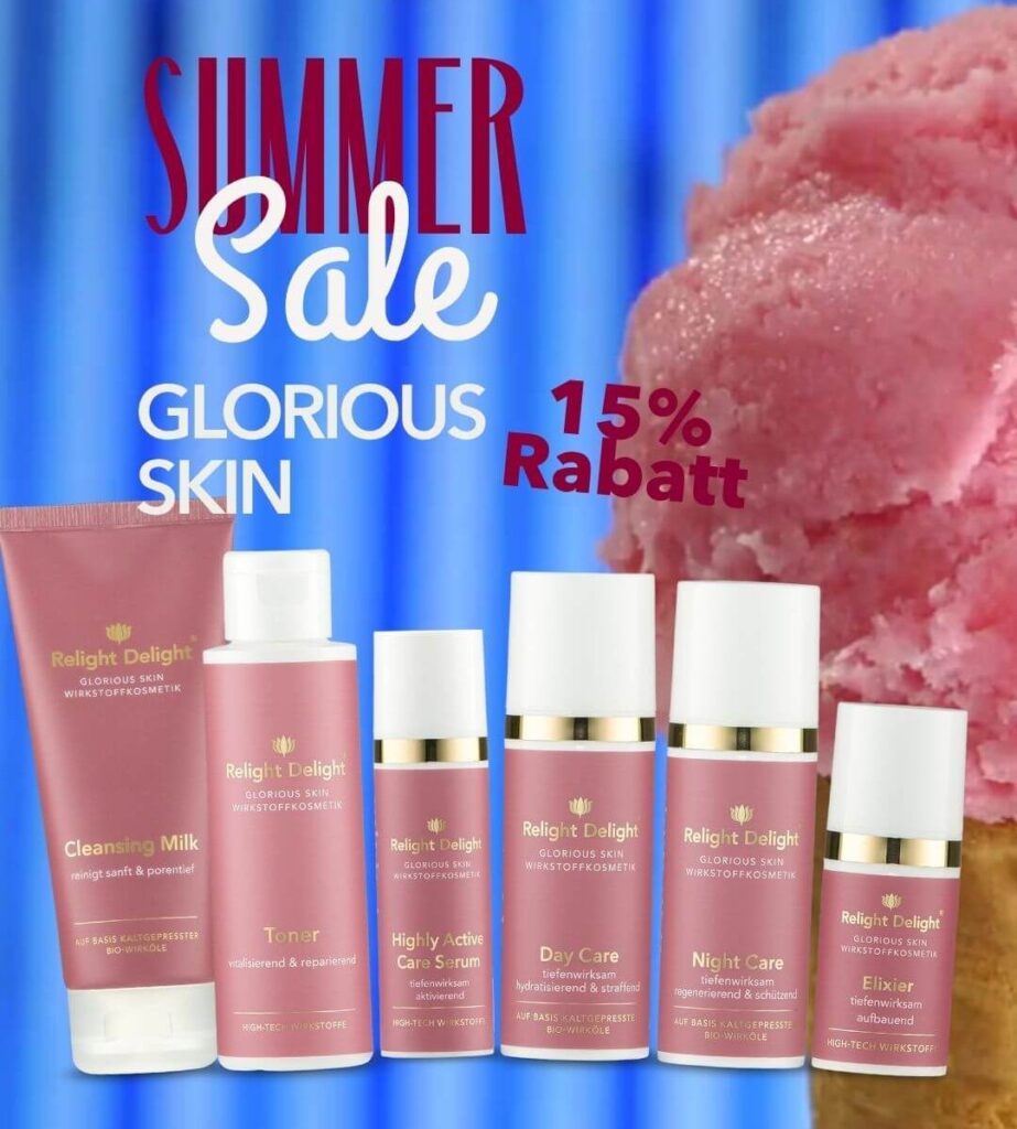 Relight Delight Summer Sale Glorious Skin Anti Aging Creme