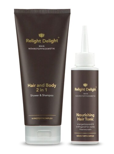 Relight Delight Haarpflege Männer Hair Body Duo