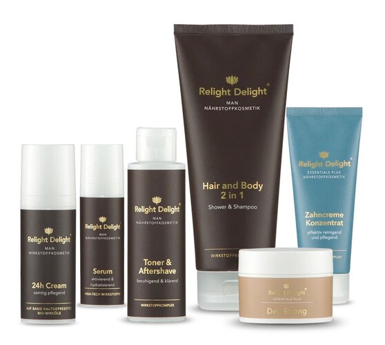 Relight Delight Mann Schnell in den Tag Set Männer