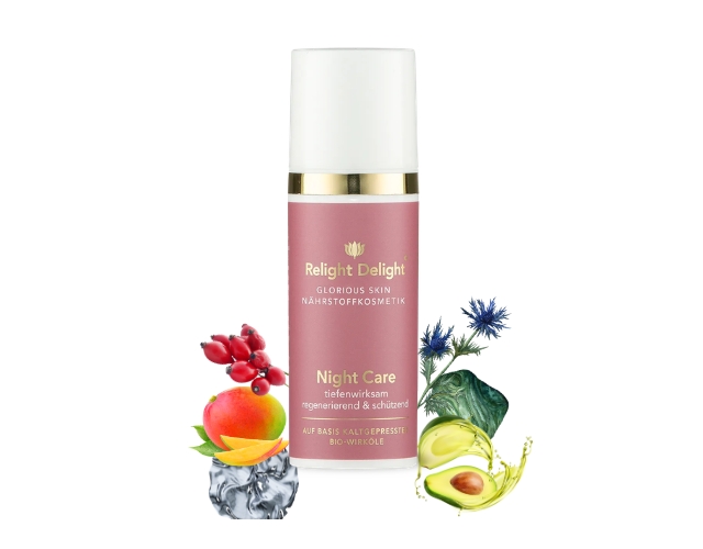Glorious Skin Night Care Creme trockene Haut Relight Delight