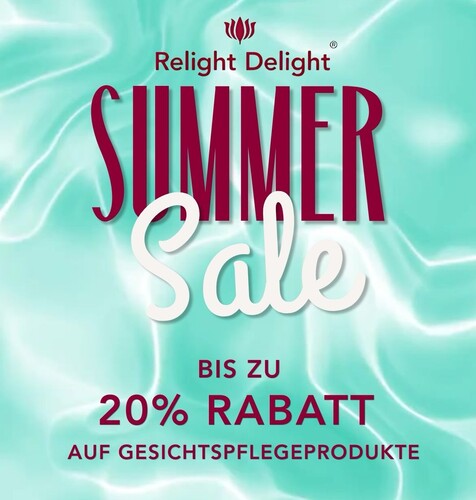 Summer Sale 2026 Angebote Relight Delight Naturkosmetik